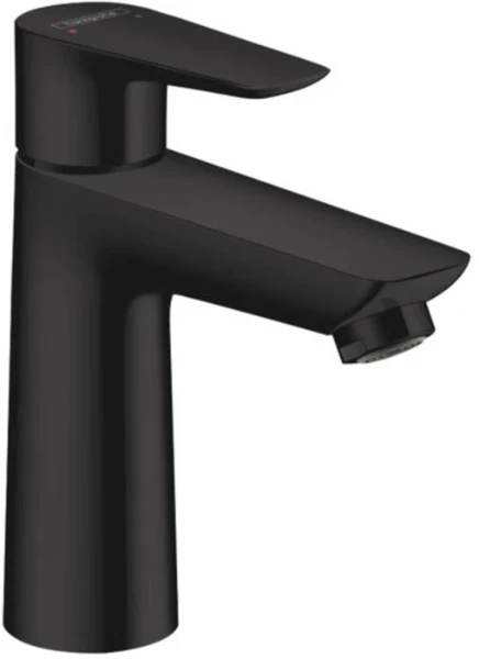 Hansgrohe Talis E 110 mitigeur lavabo avec vidage automatique - noir mat