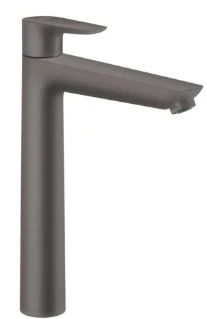 Hansgrohe Talis E mitigeur lavabo ComfortZ240 noir brossé avec vidage avec tirette