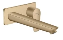 Hansgrohe Talis E mitigeur mural encastré bronze brossé bec 225mm