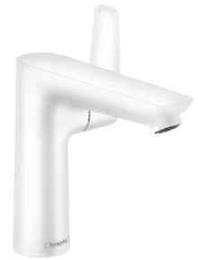 MELANGEUR DE LAVABO MONO-COMMANDE HANSGROHE TALIS E mat blanc comfortzone 150 avec vidage
