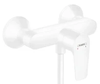 MELANGEUR DE DOUCHE MONO-COMMANDE HANSGROHE TALIS E mat blanc apparent