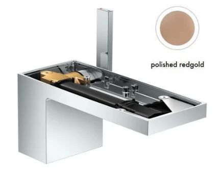 Axor MyEdition mitigeur lavabo or rouge poli sans plaque