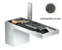 MELANGEUR DE LAVABO AXOR MYEDITION polished black chrome -
