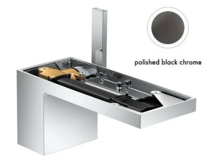MELANGEUR DE LAVABO AXOR MYEDITION polished black chrome -