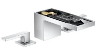 MELANGEUR DE LAVABO AXOR MYEDITION chromé pour vasque libre avec vidage - sans plaque