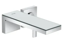 Axor MyEdition mitigeur mural encasré chromé sans plaque de finition miroir, bec 221mm