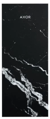 Axor MyEdition plaque de finition plaque 200 marbre Nero Marquina