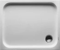 Duravit D-Code receveur de douche acrylique 900 x 750 x 85 mm - blanc - antidérapant