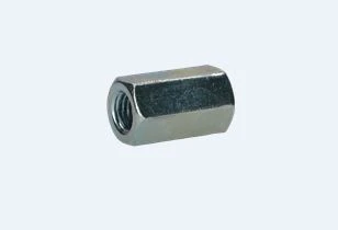 PGB zeskant verbindingsmof FF M8 x 24mm (doos 100 stuks) - verzinkt - prijs per doos