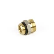 Begetube laiton mamelon réduit MM 1/2 x EK3/4 - avec O-joint