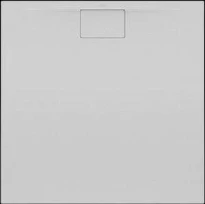 Villeroy & Boch Architectura Metalrim receveur de douche acrylique 800 x 800 x 15 mm - blanc - couvercle d'écoulement intégré