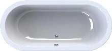 Wavedesign Dianthe baignoire acrylique 1800 x 800 mm - blanc