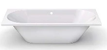 Procasa Helios 2.0 baignoire intégrée composite 1800 x 800 mm - blanc mat - sans pieds