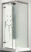 CABINE DE DOUCHE KINEDO HORIZON 2 90 - 90 o 211 ! gris Porte tournante - Thermostat
