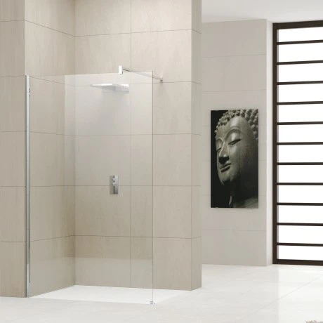 VASTE WAND NOVELLINI GIADA 120 - 195 ! chroom transparant