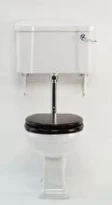 Aqua Prestige Edwardian toilette sorti H - blanc - pour réservoir suspendue