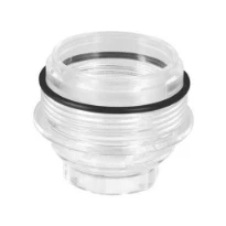 Braukmann pot de décantation 1/2 x 3/4 - transparent - pour réducteur de pression 1/2 et 3/4