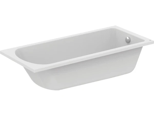 Procasa Como baignoire intégrée acrylique 1800 x 800 mm - blanc - vindange latéral - sans pieds