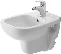 BIDET SUSPENDU DURAVIT D-CODE 35 - 48 o cm blanc compact