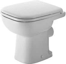 Duravit D-Code staande toilet 350 x 480 - wit - uitgang H