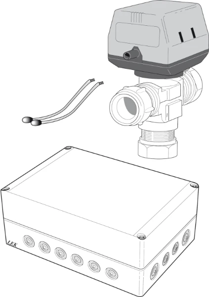 REGULATION NIBE POOL 40 régul. de piscine jusqu?à 40 kW inclus