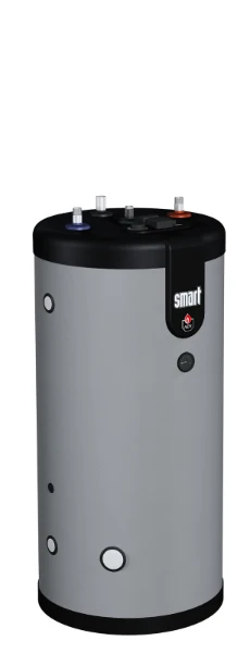 ACV Smart E 160 boiler à accumulation 161 l - sans résistance - inox - bi-énergie - avec groupe de sécurité - vertical - model à poser au sol - label ERP sanitairee: B