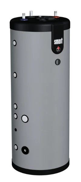 ACV Smart ME 200 boiler à accumulation 203 l - sans résistance - inox - multi-énergie - avec groupe de sécurité boiler - vertical - modèle à poser au sol - Label ERP sanitaire : B