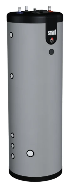 ACV Smart E Plus 300 boiler à accumulation 293 l - sans résistance - inox -bi-énergie - avec groupe de sécurité boiler - vertical - modèle à poser au sol - Label ERP sanitaire : B