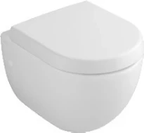 Villeroy & Boch Subway compact siège des toilettes - blanc - softclose - quick release - charnière inox