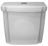 Villeroy & Boch Hommage réservoir de chasse - blanc CeramicPlus - raccordement latéral ou à l'arrière - Dual Flush