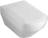 Villeroy & Boch Sentique siège des toilettes - blanc - softclose - quick release - charnière inox