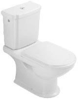 Villeroy & Boch Hommage toilette sorti H - blanc CeramicPlus - B370xD725 mm