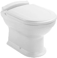 Villeroy & Boch Hommage slim siège des toilettes - blanc ceramicplus - softclose - quick release - charnière inox