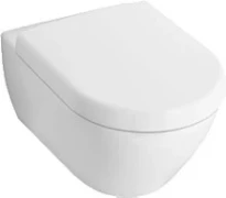 Villeroy & Boch Subway 2.0 siège des toilettes - blanc - quick release - charnière inox