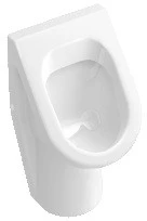 URINOIR VILLEROY & BOCH ARCHITECTURA 35,5 - 38,5 o 62 ! CM blanc alimentation cachée a/grille céramique + anti-éclaboussures