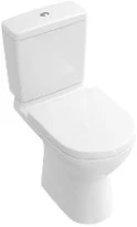Villeroy & Boch O.Novo cuvette à poser PACK (cuvette + réservoir + siège softclose) sortie H - blanc - B360xD680 mm