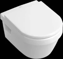 Villeroy & Boch Architectura toilette suspendue DirectFlush sans rebord - blanc Ceramic Plus - B370xD530 mm
