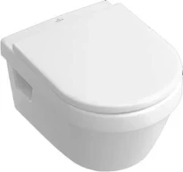 Villeroy & Boch Architectura toilette suspendue DirectFlush sans rebord - blanc - B370xD530 mm