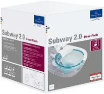 Villeroy & Boch Subway 2.0 wc-suspendu PACK DirectFlush (wc-suspendu + slimseat siège softclose) sans bride - blanc - B370xD560 mm