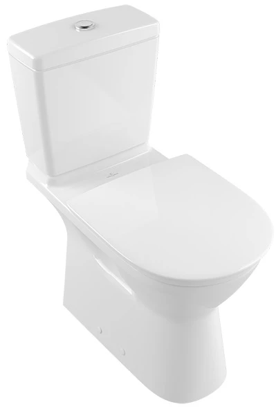 Villeroy & Boch ViCare cuvette à poser rehaussée PACK (cuvette + réservoir + siège) sortie H - blanc - B360xD710 mm