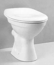 Procasa Normus toilette sorti H 355 x 460 mm - blanc antibac - pour réservoir suspendue