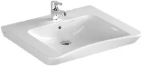 Vitra Confomra Hygiene lavabo pour des personnes handicapées 650 x 560 mm - blanc - avec trou de robinet - avec trop-plein
