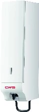 CWS Paradise distributeur de savon blanc foam slim pour flacon de 500 ml savon crème + couvercle