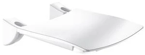510420N DOUCHE ZITJE 32 MM wit 470 - 506 o CM inox