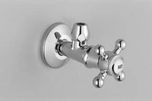 ROBINET D'ARRET EQUERRE DORNBRACHT MADISON 1/2 chromé chaud index hot