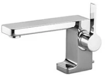 MELANGEUR DE LAVABO MONO-COMMANDE DORNBRACHT LULU chromé avec vidage-bec 155 mm