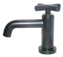 Dornbracht Tara robinet eau froide - bec 100 mm - noir mat