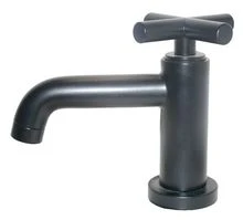 Dornbracht Tara koudwaterkraan - uitloop 100 mm - zwart mat