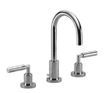 MELANGEUR DE LAVABO DORNBRACHT TARA. platina 3-trous saut 135mm