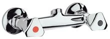 MELANGEUR DE DOUCHE PAFFONI LAGUNA 3/4 chrome avec reduct. 3/4-1/2 mural,avec clapet anti-retour et support clapet